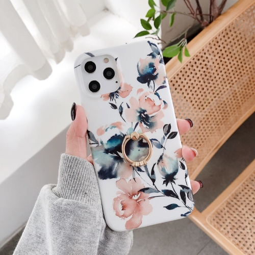 Double-sided Film IMD Flowers Pattern Shockproof TPU Protective Case with Ring Holder For iPhone 11 Pro(Pink Begonia)
Double-sided Film IMD Flowers Pattern Shockproof TPU Protective Case with Ring Holder For iPhone 11 Pro(Pink Begonia)