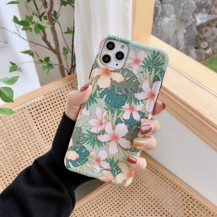 Vintage Flowers Pattern Shockproof TPU Protective Case For iPhone 12 / 12 Pro(Green Background White Flower)
Vintage Flowers Pattern Shockproof TPU Protective Case For iPhone 12 / 12 Pro(Green Background White Flower)