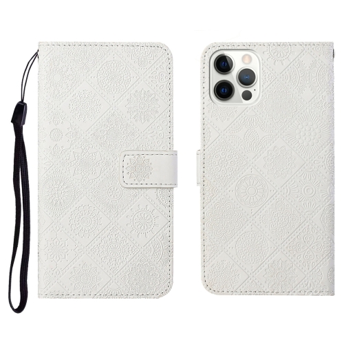 Ethnic Style Embossed Pattern Horizontal Flip Leather Case with Holder & Card Slots & Wallet & Lanyard For iPhone 12 Pro Max(White)
Ethnic Style Embossed Pattern Horizontal Flip Leather Case with Holder & Card Slots & Wallet & Lanyard For iPhone 12 Pro Max(White)
