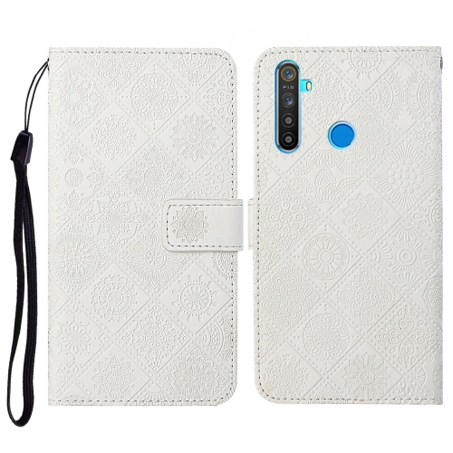 For OPPO Realme 5 Pro Ethnic Style Embossed Pattern Horizontal Flip Leather Case with Holder & Card Slots & Wallet & Lanyard(White)
For OPPO Realme 5 Pro Ethnic Style Embossed Pattern Horizontal Flip Leather Case with Holder & Card Slots & Wallet & Lanyard(White)