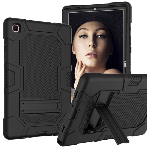 For Samsung Galaxy Tab A7 10.4 (2020) T500 / T505 Contrast Color Robot Shockproof Silicone + PC Protective Case with Holder(Black)
For Samsung Galaxy Tab A7 10.4 (2020) T500 / T505 Contrast Color Robot Shockproof Silicone + PC Protective Case with Holder(Black)