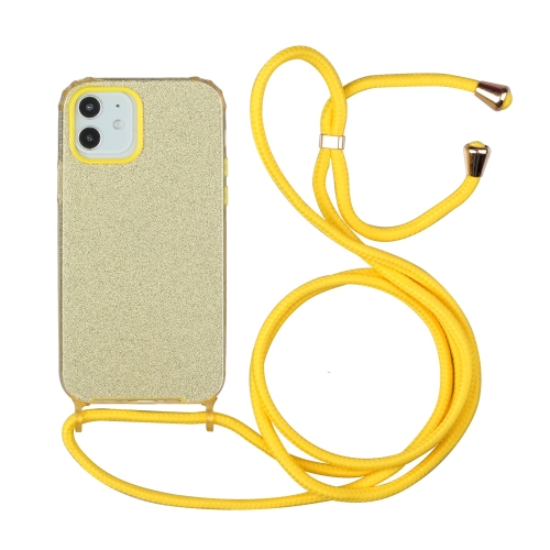 Glitter Powder Shockproof TPU Protective Case with Lanyard For iPhone 12 Pro Max(Yellow)
Glitter Powder Shockproof TPU Protective Case with Lanyard For iPhone 12 Pro Max(Yellow)