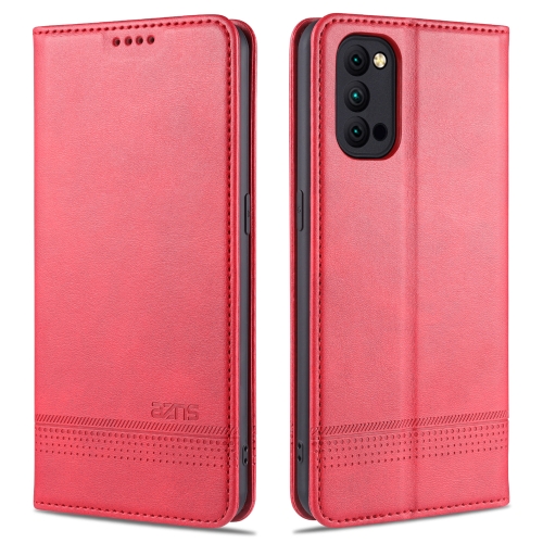 For OPPO Reno4 / Reno4 Pro AZNS Magnetic Calf Texture Horizontal Flip Leather Case with Card Slots & Holder & Wallet(Red)
For OPPO Reno4 / Reno4 Pro AZNS Magnetic Calf Texture Horizontal Flip Leather Case with Card Slots & Holder & Wallet(Red)