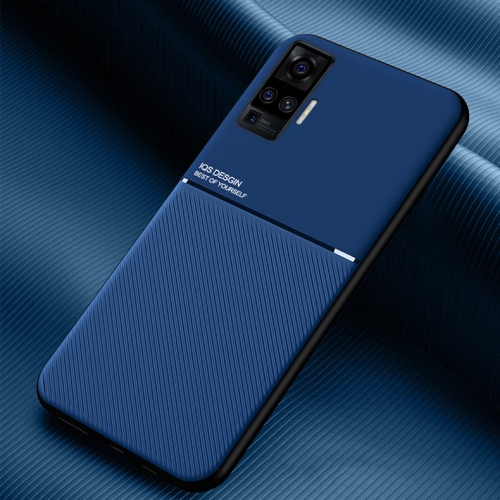 For vivo X50 Pro Classic Tilt Strip Grain Magnetic Shockproof PC + TPU Case(Blue)
For vivo X50 Pro Classic Tilt Strip Grain Magnetic Shockproof PC + TPU Case(Blue)