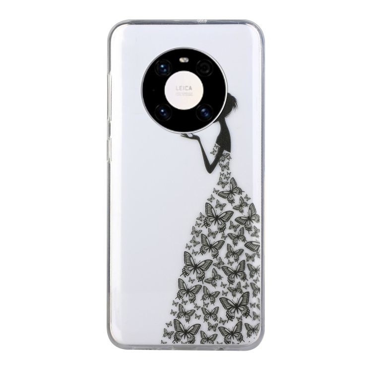 For Huawei Mate 40 Pro Coloured Drawing Pattern Transparent TPU Protective Case(Butterfly Girl)
For Huawei Mate 40 Pro Coloured Drawing Pattern Transparent TPU Protective Case(Butterfly Girl)