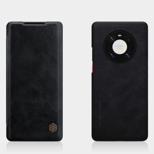 For Huawei Mate 40 Pro NILLKIN QIN Series Crazy Horse Texture Horizontal Flip Leather Case with Card Slot(Black)
For Huawei Mate 40 Pro NILLKIN QIN Series Crazy Horse Texture Horizontal Flip Leather Case with Card Slot(Black)