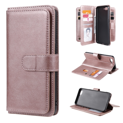 For OPPO A5 / A3s Multifunctional Magnetic Copper Buckle Horizontal Flip Solid Color Leather Case with 10 Card Slots & Wallet & Holder & Photo Frame(Rose Gold)
For OPPO A5 / A3s Multifunctional Magnetic Copper Buckle Horizontal Flip Solid Color Leather Case with 10 Card Slots & Wallet & Holder & Photo Frame(Rose Gold)