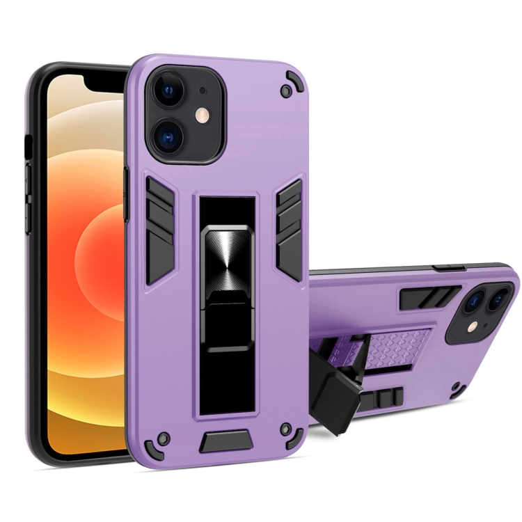 2 in 1 PC + TPU Shockproof Protective Case with Invisible Holder For iPhone 12 mini(Purple)
2 in 1 PC + TPU Shockproof Protective Case with Invisible Holder For iPhone 12 mini(Purple)