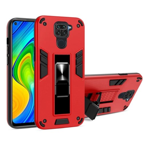 For Xiaomi Redmi Note 9 2 in 1 PC + TPU Shockproof Protective Case with Invisible Holder(Red)
For Xiaomi Redmi Note 9 2 in 1 PC + TPU Shockproof Protective Case with Invisible Holder(Red)