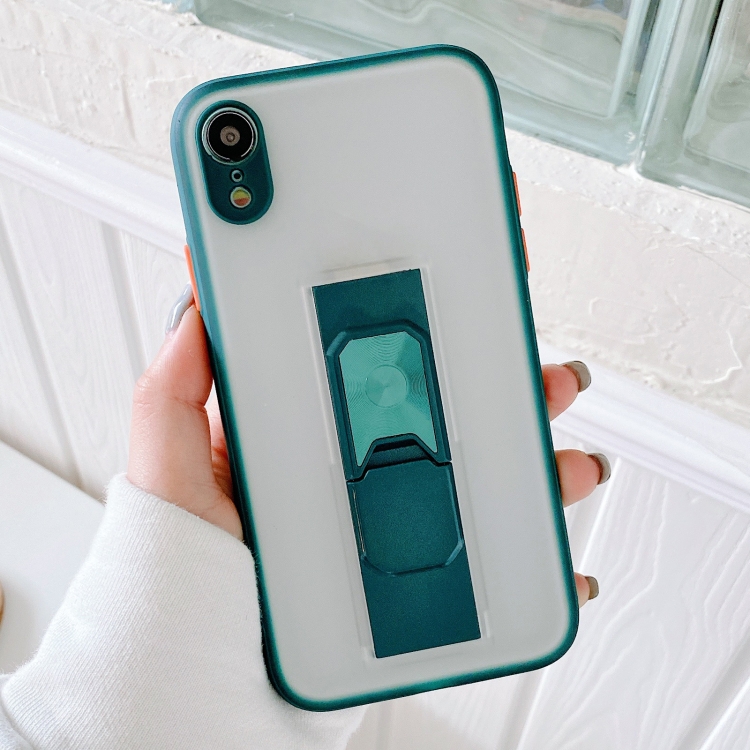 Translucent Frosted TPU + PC Magnetic Protective Case with Bright Color Invisible Bracket For iPhone XR(Dark Green)
Translucent Frosted TPU + PC Magnetic Protective Case with Bright Color Invisible Bracket For iPhone XR(Dark Green)