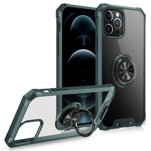 Armor Ring PC + TPU Magnetic Shockproof Protective Case For iPhone 12 Pro Max(Dark Green)
Armor Ring PC + TPU Magnetic Shockproof Protective Case For iPhone 12 Pro Max(Dark Green)