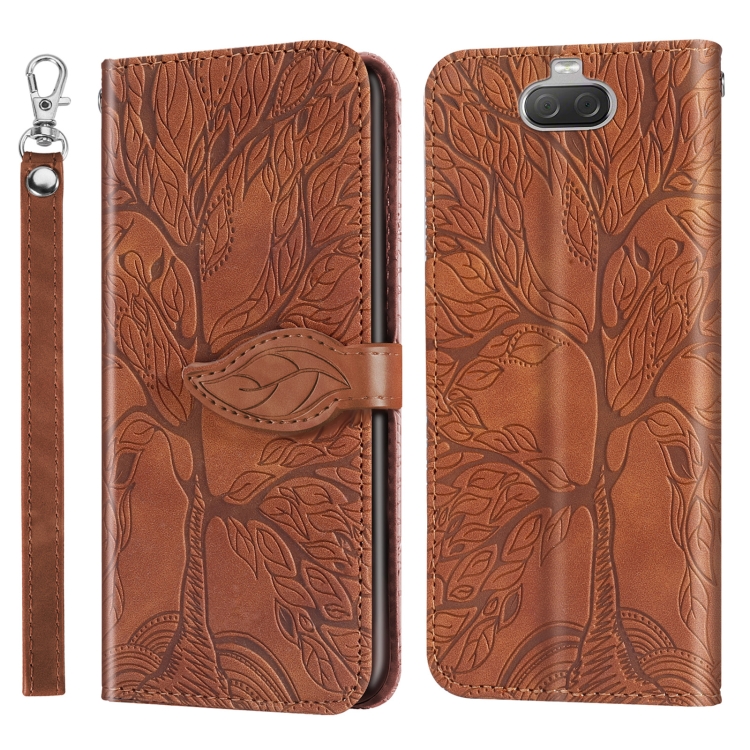 For Sony Xperia 8 Life of Tree Embossing Pattern Horizontal Flip Leather Case with Holder & Card Slot & Wallet & Photo Frame & Lanyard(Brown)
For Sony Xperia 8 Life of Tree Embossing Pattern Horizontal Flip Leather Case with Holder & Card Slot & Wallet & Photo Frame & Lanyard(Brown)