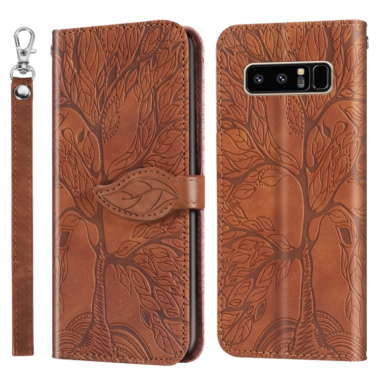 For Samsung Galaxy Note8 Life of Tree Embossing Pattern Horizontal Flip Leather Case with Holder & Card Slot & Wallet & Photo Frame & Lanyard(Brown)
For Samsung Galaxy Note8 Life of Tree Embossing Pattern Horizontal Flip Leather Case with Holder & Card Slot & Wallet & Photo Frame & Lanyard(Brown)