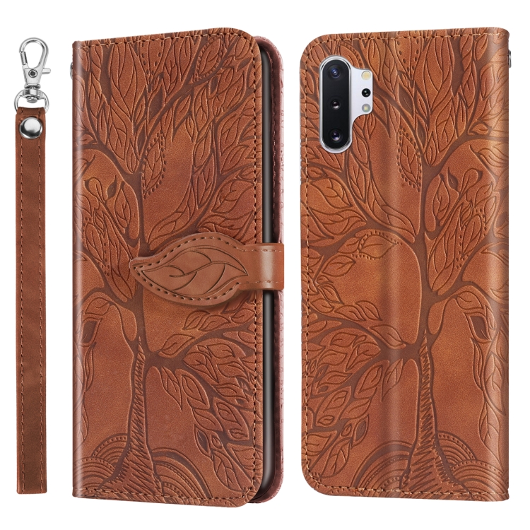 For Samsung Galaxy Note10+ Life of Tree Embossing Pattern Horizontal Flip Leather Case with Holder & Card Slot & Wallet & Photo Frame & Lanyard(Brown)
For Samsung Galaxy Note10+ Life of Tree Embossing Pattern Horizontal Flip Leather Case with Holder & Card Slot & Wallet & Photo Frame & Lanyard(Brown)