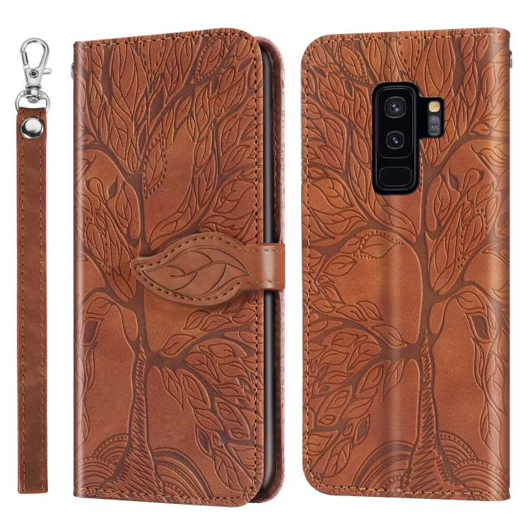For Samsung Galaxy S9+ Life of Tree Embossing Pattern Horizontal Flip Leather Case with Holder & Card Slot & Wallet & Photo Frame & Lanyard(Brown)
For Samsung Galaxy S9+ Life of Tree Embossing Pattern Horizontal Flip Leather Case with Holder & Card Slot & Wallet & Photo Frame & Lanyard(Brown)