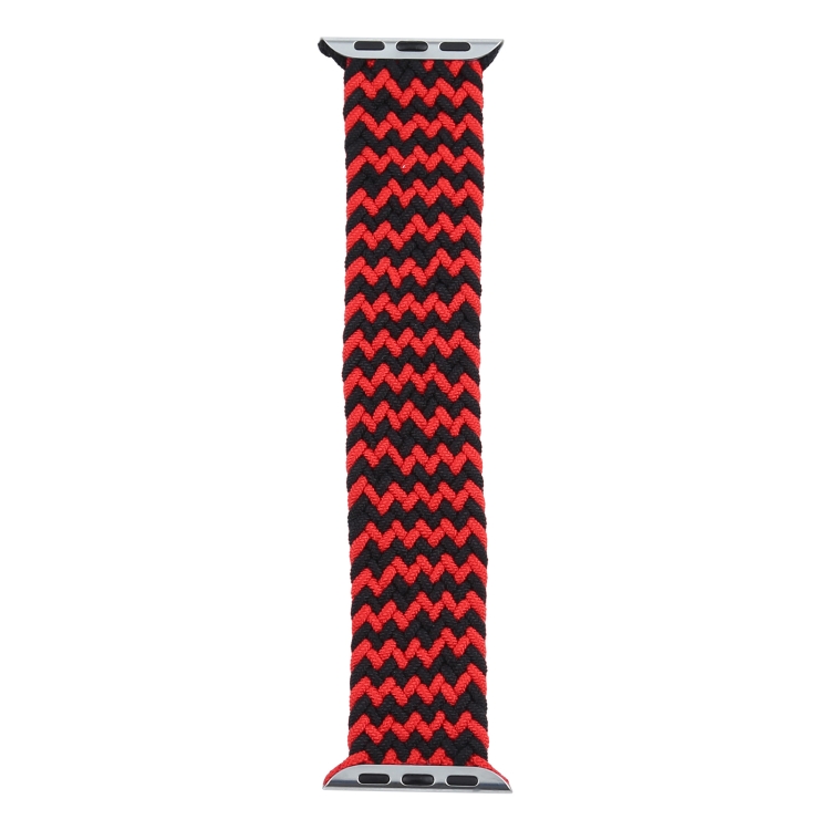 Mixed Color Nylon Braided Single Loop Replacement Watchbands For Apple Watch Series 6 & SE & 5 & 4 40mm / 3 & 2 & 1 38mm, Size:M(Red Black)
Mixed Color Nylon Braided Single Loop Replacement Watchbands For Apple Watch Series 6 & SE & 5 & 4 40mm / 3 & 2 & 1 38mm, Size:M(Red Black)