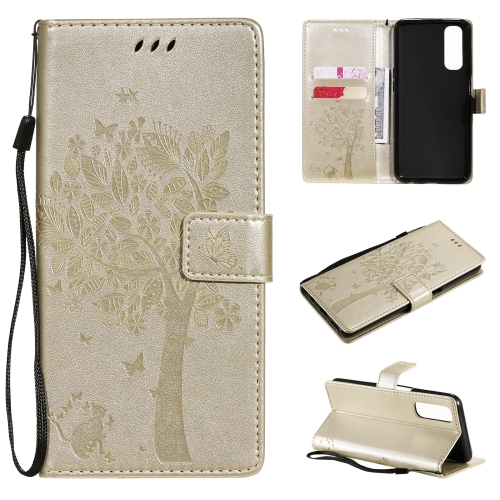 For OPPO Realme 7 Tree & Cat Pattern Pressed Printing Horizontal Flip PU Leather Case with Holder & Card Slots & Wallet & Lanyard(Gold)
For OPPO Realme 7 Tree & Cat Pattern Pressed Printing Horizontal Flip PU Leather Case with Holder & Card Slots & Wallet & Lanyard(Gold)