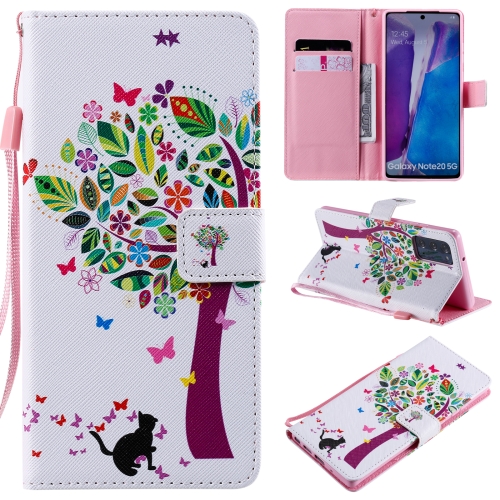 For Samsung Galaxy Note 20 Painting Horizontal Flip Leather Case with Holder & Card Slot & Lanyard(Cat and Tree)
For Samsung Galaxy Note 20 Painting Horizontal Flip Leather Case with Holder & Card Slot & Lanyard(Cat and Tree)