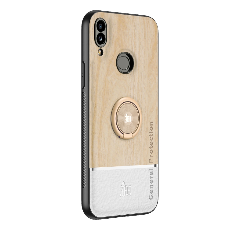 For Samsung Galaxy A10s Wood Grain PC + TPU Shockproof Protective Case with Ring Holder(Wood Color)
For Samsung Galaxy A10s Wood Grain PC + TPU Shockproof Protective Case with Ring Holder(Wood Color)