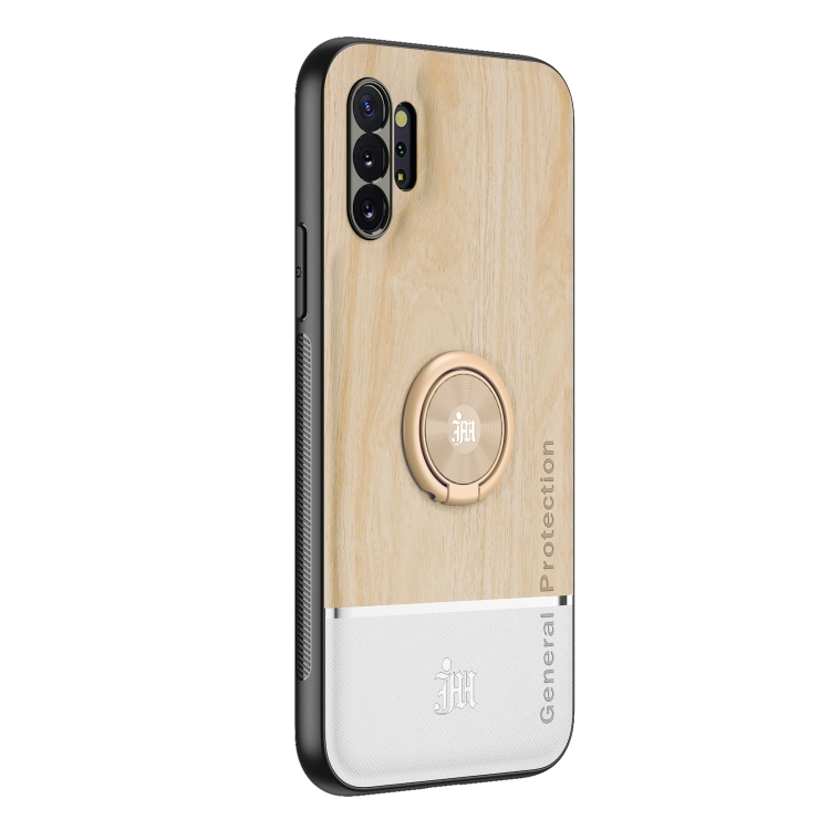 For Samsung Galaxy Note10+ Wood Grain PC + TPU Shockproof Protective Case with Ring Holder(Wood Color)
For Samsung Galaxy Note10+ Wood Grain PC + TPU Shockproof Protective Case with Ring Holder(Wood Color)