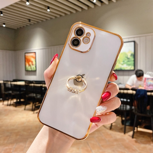 2 in 1 Plating TPU Protective Case with Ring Holder For iPhone 11 Pro Max(White)
2 in 1 Plating TPU Protective Case with Ring Holder For iPhone 11 Pro Max(White)