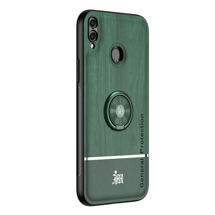 For Huawei Honor 8X Wood Grain PC + TPU Shockproof Case with Ring Holder(Green)
For Huawei Honor 8X Wood Grain PC + TPU Shockproof Case with Ring Holder(Green)