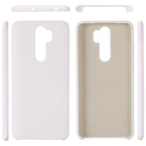 For Xiaomi Redmi Note 8 Pro Solid Color Liquid Silicone Dropproof Protective Case(White)
For Xiaomi Redmi Note 8 Pro Solid Color Liquid Silicone Dropproof Protective Case(White)