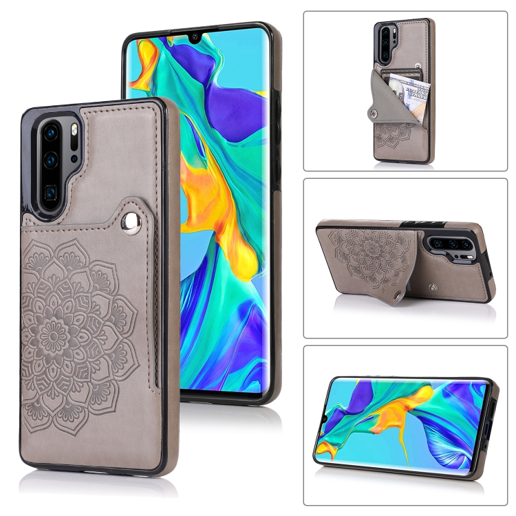 For Huawei P30 Pro Embossed Pattern PU + TPU Protective Case with Holder & Wallet & Card Slots(Grey)
For Huawei P30 Pro Embossed Pattern PU + TPU Protective Case with Holder & Wallet & Card Slots(Grey)
