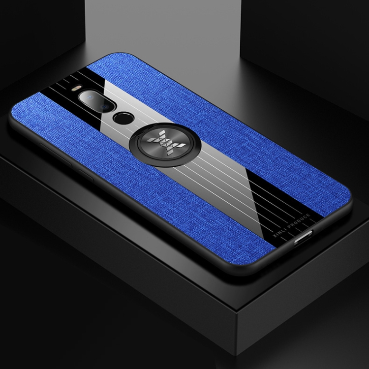 For Meizu Note 8 XINLI Stitching Cloth Texture Shockproof TPU Protective Case with Ring Holder(Blue)
For Meizu Note 8 XINLI Stitching Cloth Texture Shockproof TPU Protective Case with Ring Holder(Blue)