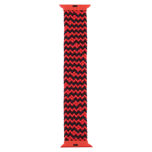 Plastic Buckle Mixed Color Nylon Braided Single Loop Replacement Watchbands For Apple Watch Series 6 & SE & 5 & 4 40mm / 3 & 2 & 1 38mm, Size:L(Ripple Black Red)
Plastic Buckle Mixed Color Nylon Braided Single Loop Replacement Watchbands For Apple Watch Series 6 & SE & 5 & 4 40mm / 3 & 2 & 1 38mm, Size:L(Ripple Black Red)