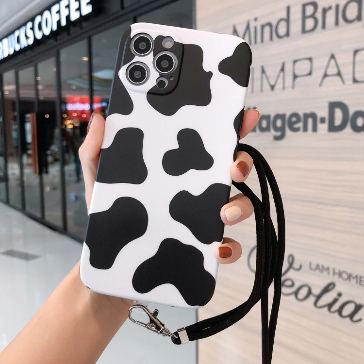 Animal Texture IMD Shockproof TPU Protective Case with Lanyard For iPhone 12(Cow Pattern)
Animal Texture IMD Shockproof TPU Protective Case with Lanyard For iPhone 12(Cow Pattern)
