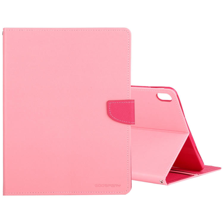 GOOSPERY FANCY DIARY Horizontal Flip PU Leather Case with Holder & Card Slots & Wallet For iPad Air (2020)(Pink)
GOOSPERY FANCY DIARY Horizontal Flip PU Leather Case with Holder & Card Slots & Wallet For iPad Air (2020)(Pink)