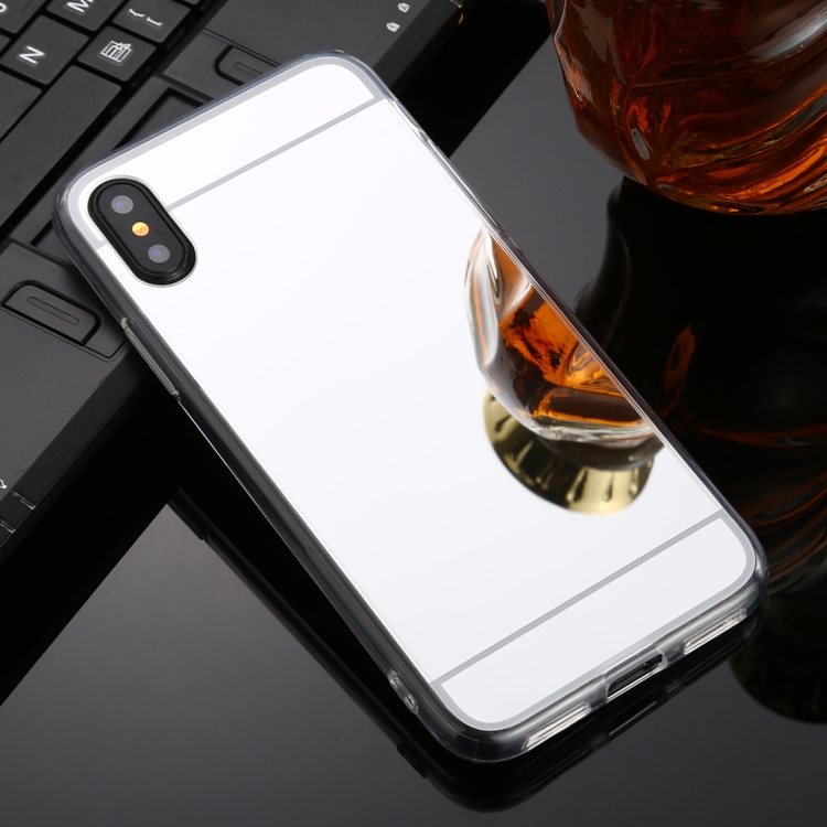 For iPhone XS Max TPU + Acrylic Luxury Plating Mirror Phone Case Cover(Silver)
For iPhone XS Max TPU + Acrylic Luxury Plating Mirror Phone Case Cover(Silver)