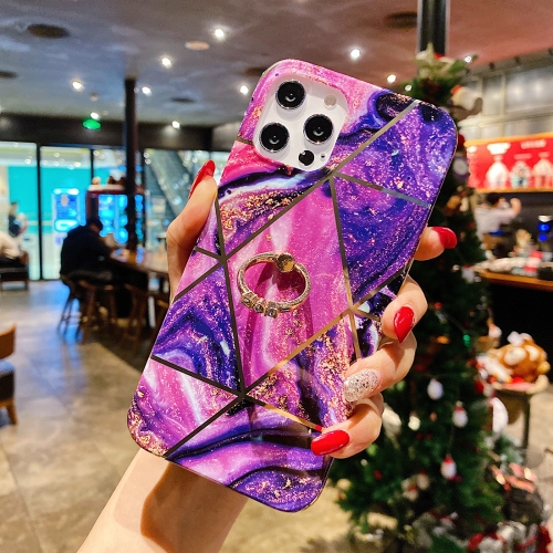 Electroplated Marble Pattern TPU Protective Case with Ring Holder For iPhone 11(Purple)
Electroplated Marble Pattern TPU Protective Case with Ring Holder For iPhone 11(Purple)