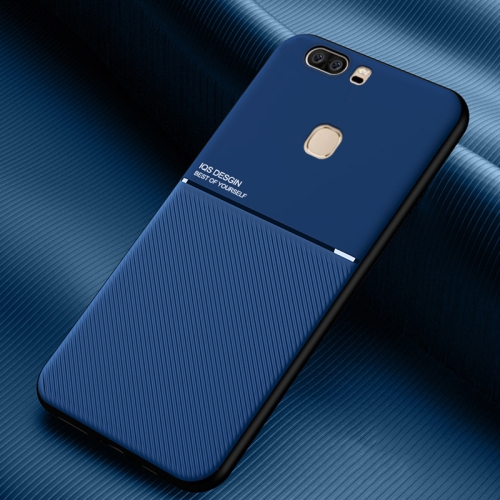 For Huawei Honor V8 Classic Tilt Strip Grain Magnetic Shockproof PC + TPU Case(Blue)
For Huawei Honor V8 Classic Tilt Strip Grain Magnetic Shockproof PC + TPU Case(Blue)