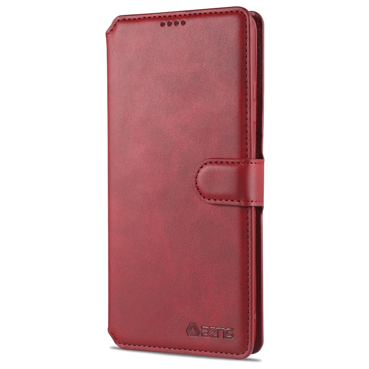 For Samsung Galaxy S21 Ultra 5G AZNS Calf Texture Horizontal Flip Leather Case with Holder & Card Slots & Wallet & Photo Frame(Red)
For Samsung Galaxy S21 Ultra 5G AZNS Calf Texture Horizontal Flip Leather Case with Holder & Card Slots & Wallet & Photo Frame(Red)