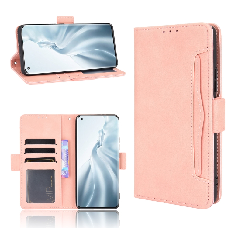 For Xiaomi Mi 11 Skin Feel Calf Pattern Horizontal Flip Leather Case with Holder & Card Slots & Photo Frame(Pink)
For Xiaomi Mi 11 Skin Feel Calf Pattern Horizontal Flip Leather Case with Holder & Card Slots & Photo Frame(Pink)