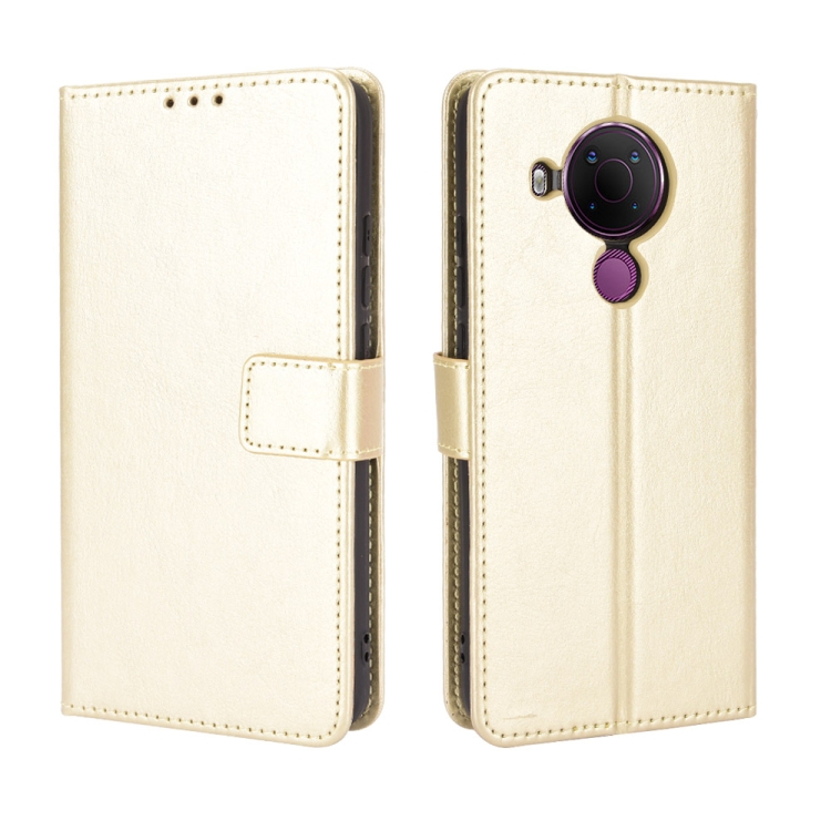 For Nokia 5.4 Retro Crazy Horse Texture Horizontal Flip Leather Case with Holder & Card Slots & Photo Frame(Gold)
For Nokia 5.4 Retro Crazy Horse Texture Horizontal Flip Leather Case with Holder & Card Slots & Photo Frame(Gold)