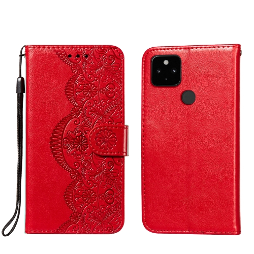 For Google Pixel 4A 5G Flower Vine Embossing Pattern Horizontal Flip Leather Case with Card Slot & Holder & Wallet & Lanyard(Red)
For Google Pixel 4A 5G Flower Vine Embossing Pattern Horizontal Flip Leather Case with Card Slot & Holder & Wallet & Lanyard(Red)