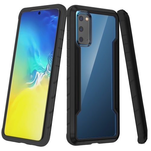 For Samsung Galaxy S20 iPAKY Thunder Series Aluminum Frame + TPU Bumper + Clear PC Shockproof Case(Black)
For Samsung Galaxy S20 iPAKY Thunder Series Aluminum Frame + TPU Bumper + Clear PC Shockproof Case(Black)