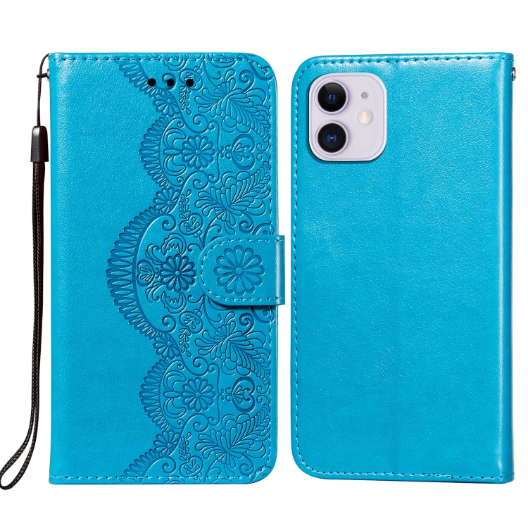 Flower Vine Embossing Pattern Horizontal Flip Leather Case with Card Slot & Holder & Wallet & Lanyard For iPhone 12 mini(Blue)
Flower Vine Embossing Pattern Horizontal Flip Leather Case with Card Slot & Holder & Wallet & Lanyard For iPhone 12 mini(Blue)