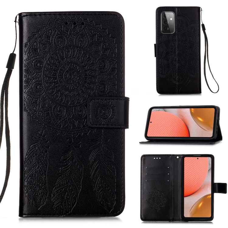 For Samsung Galaxy A72 5G / 4G Dream Catcher Printing Horizontal Flip Leather Case with Holder & Card Slots & Wallet & Lanyard(Black)
For Samsung Galaxy A72 5G / 4G Dream Catcher Printing Horizontal Flip Leather Case with Holder & Card Slots & Wallet & Lanyard(Black)