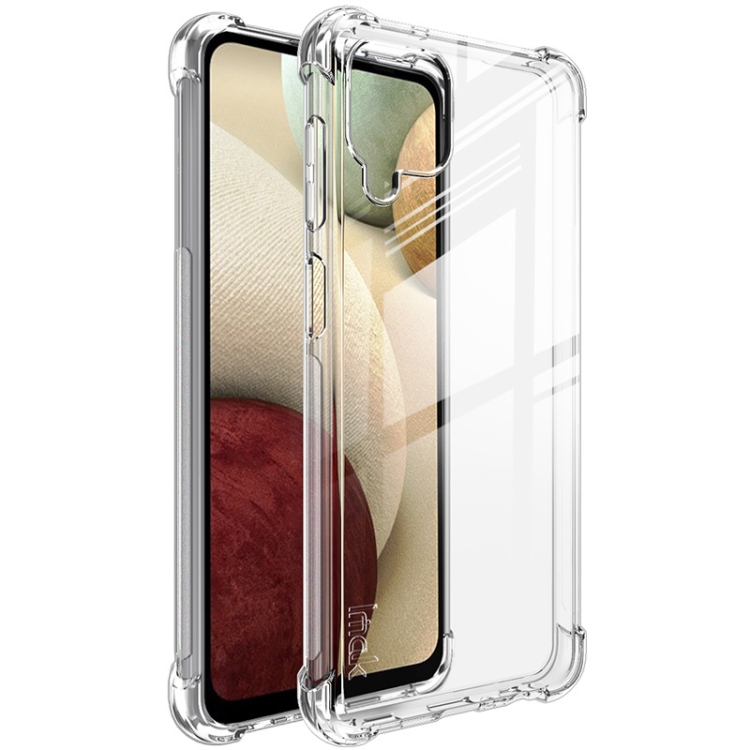 For Samsung Galaxy A12 5G IMAK All-inclusive Shockproof Airbag TPU Case with Screen Protector(Transparent)
For Samsung Galaxy A12 5G IMAK All-inclusive Shockproof Airbag TPU Case with Screen Protector(Transparent)
