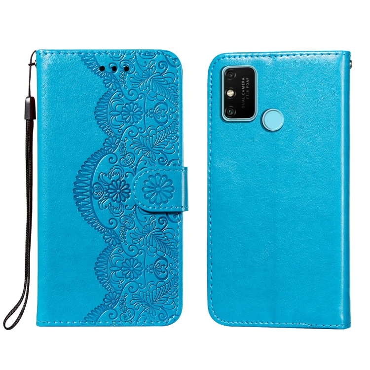 For Huawei Honor 9A Flower Vine Embossing Pattern Horizontal Flip Leather Case with Card Slot & Holder & Wallet & Lanyard(Blue)
For Huawei Honor 9A Flower Vine Embossing Pattern Horizontal Flip Leather Case with Card Slot & Holder & Wallet & Lanyard(Blue)