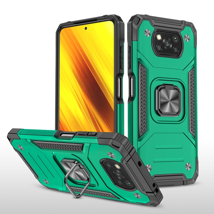 For Xiaomi Poco X3 Magnetic Armor Shockproof TPU + PC Case with Metal Ring Holder(Dark Green)
For Xiaomi Poco X3 Magnetic Armor Shockproof TPU + PC Case with Metal Ring Holder(Dark Green)
