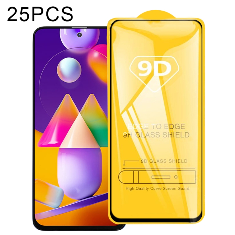 For Samsung Galaxy M31s 25 PCS 9D Full Glue Full Screen Tempered Glass Film
For Samsung Galaxy M31s 25 PCS 9D Full Glue Full Screen Tempered Glass Film