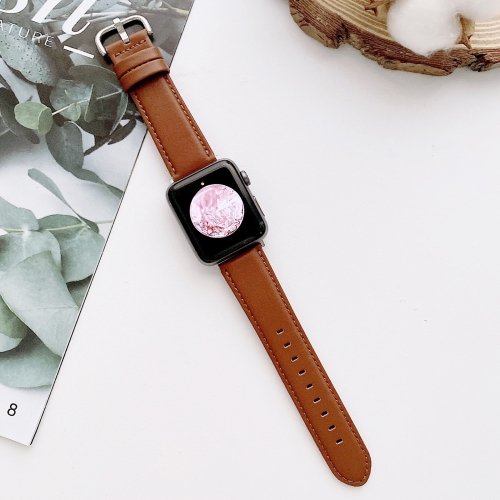 D Character Buckle Smooth Texture Replacement Watchbands For Apple Watch Series 6 & SE & 5 & 4 44mm / 3 & 2 & 1 42mm(Coffee)
D Character Buckle Smooth Texture Replacement Watchbands For Apple Watch Series 6 & SE & 5 & 4 44mm / 3 & 2 & 1 42mm(Coffee)