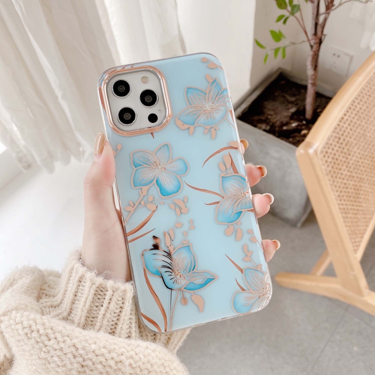 Double-sided Film Laser Flower Pattern Protective Case For iPhone 11 Pro(Blue)
Double-sided Film Laser Flower Pattern Protective Case For iPhone 11 Pro(Blue)