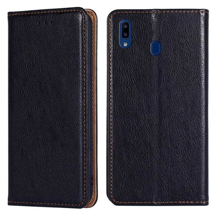 For Samsung Galaxy A20e PU + TPU Gloss Oil Solid Color Magnetic Horizontal Flip Leather Case with Holder & Card Slot & Wallet(Black)
For Samsung Galaxy A20e PU + TPU Gloss Oil Solid Color Magnetic Horizontal Flip Leather Case with Holder & Card Slot & Wallet(Black)