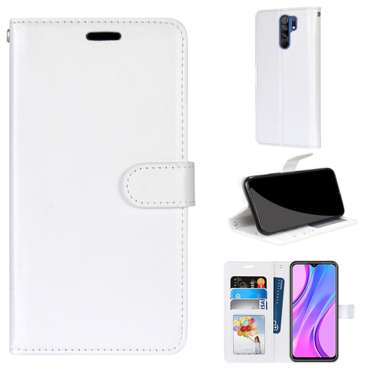 For Xiaomi Redmi 9 Pure Color Horizontal Flip PU Leather Case with Holder & Card Slots & Wallet & Photo Frame(White)
For Xiaomi Redmi 9 Pure Color Horizontal Flip PU Leather Case with Holder & Card Slots & Wallet & Photo Frame(White)